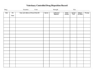 Understanding & Maintaining NY Controlled Substance Compliance, VMCLI